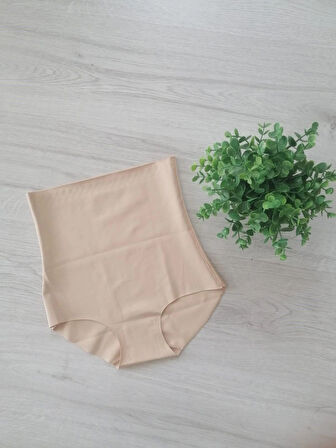 Yüksek Bel Lazer Külot Korse | Kaydırmaz Silikonlu | Şekillendirici