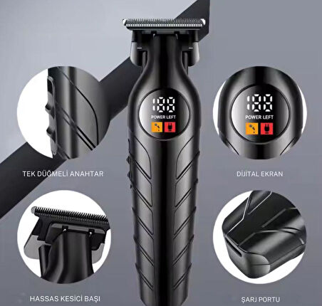 Dearling Rf-103 Sakal Tıraş Makinesi, 5w Gücü Ve 7000-9000 Rpm Devir