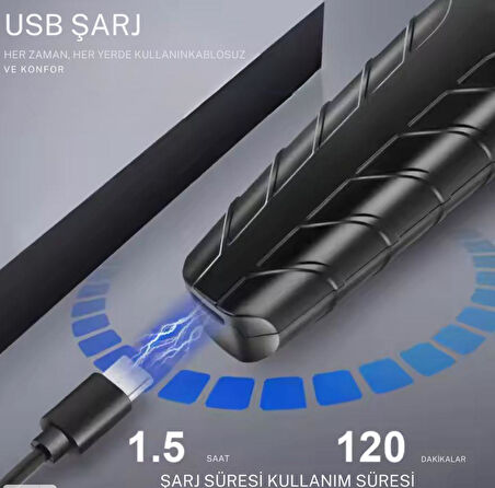 Dearling Rf-103 Sakal Tıraş Makinesi, 5w Gücü Ve 7000-9000 Rpm Devir
