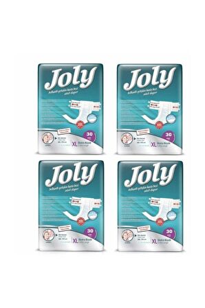 JOLY  Belbantlı Hasta Bezi Xlarge 120 Adet 30LU 4 adet