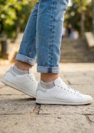 Erkek Premium Bambu Sneakers Çorap 4’lü Set – %80 Gerçek Bambu İpliği, Dikişsiz, Nefes Alan