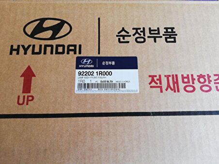 Hyundai Blue 92202 1R000 Sağ Sis Farı Orijinal