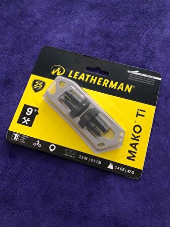 Leatherman Mako Ti Bisiklet Tamir Seti - Sporcu Cep Tamir Seti