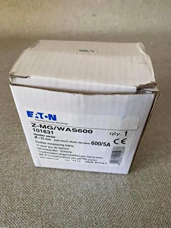 Eaton Z-MG/WAS600 101631 Akım Transformatörü  600/5A