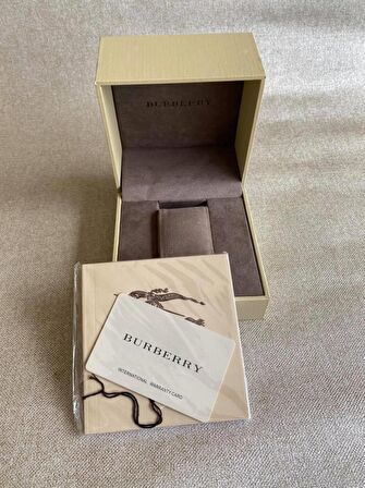 Burberry Sertifikalı Saat Kutusu 11,5x11,5x8,5 cm