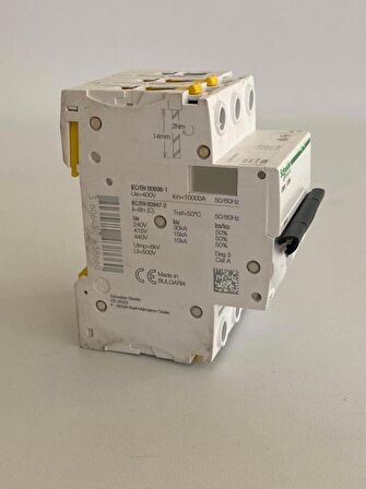 Schneider Electric IC60H 3 Kutup 20A 10kA Sigorta A9F07320