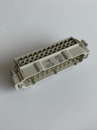 Harting Han 24E-M-s 16A 500V 24 Pin Konnektör 09330242601