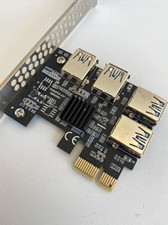 PCE4PCE-A01 VER006S PCI-E USB Genişletme Kartı 1 Adet