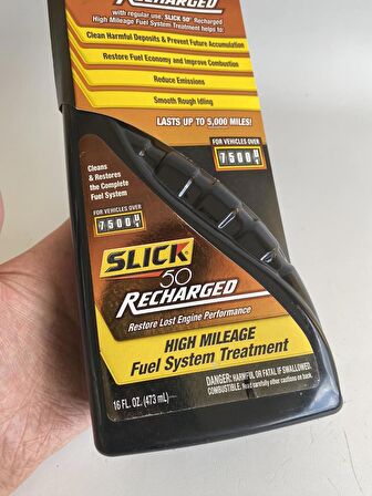 Slick 50 Yüksek Kilometre Yakıt Katkısı 473ml 40406016