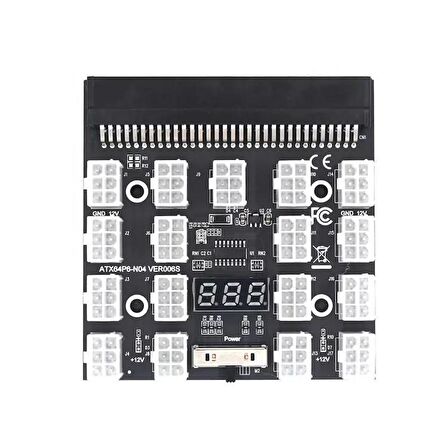 ATX64P6-N04 VER006S Güç Kaynağı Breakout Board 17 x 6 Pin