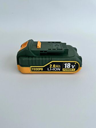 Teccpo 18V 2.0Ah Li-ion Akü MLK5X-1103(HS20) (Kutusuz)