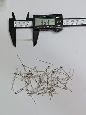 Nikel Kaplama Halkalı Takı Çivisi 1 Kg 35mm