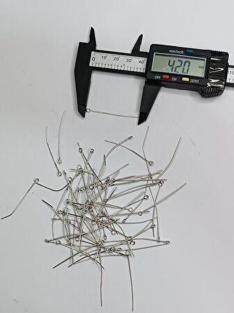 Nikel Kaplama Halkalı Takı Çivisi 1 Kg 42mm