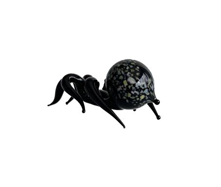 El Yapımı Murano Cam Örümcek Biblo A32-04