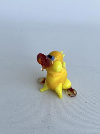 El Yapımı Murano Cam Ördek Biblo A34