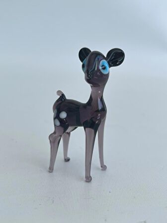 El Yapımı Murano Cam Karaca Biblo A63