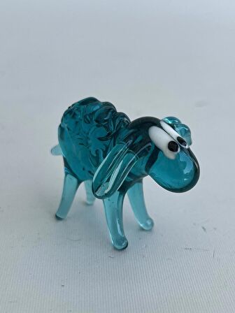 El Yapımı Murano Cam Koyun Biblo A67-02