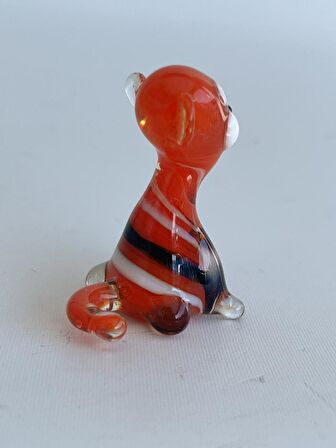El Yapımı Murano Cam Kedi Biblo A71-03