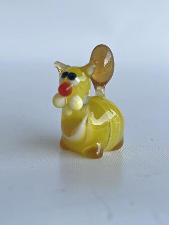 El Yapımı Murano Cam Kedi Biblo A81-03