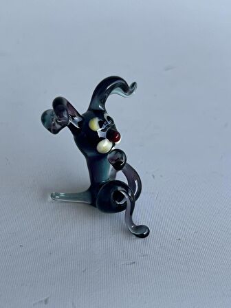 El Yapımı Murano Cam Tavşan Biblo A82-01