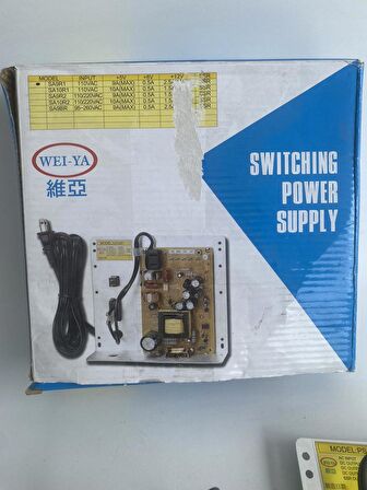 Wei-Ya PSA9R1 Oyun Makinesi Güç Kaynağı 110V - 5/8/12V