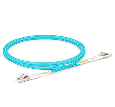 LC - LC Fiber Optik Patch Kablo 2mm 3 Metre (LC/UPC-LC/UPC-DX-OM3-2.00MM-3M)