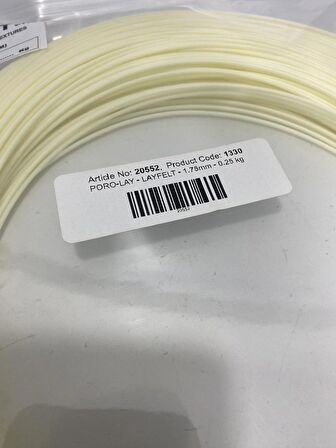 Lay-Filaments Poro-Lay Layfelt 3D Yazıcı Filament 1,75mm 0,250kg