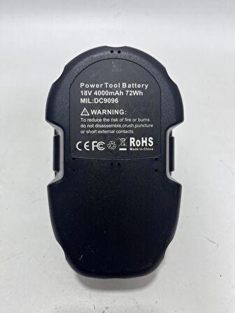 Power Tool 18V 4.0Ah Li-ion Akü DC9096 (Kutusuz)