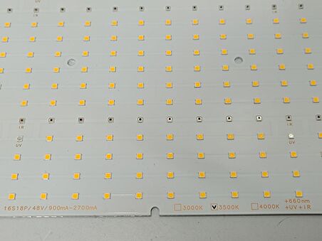 Samsung LM301H 48V 120W Bitki Işığı Evo Board