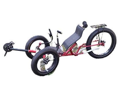 Fat Bike Yatar 3 Tekerli Katlanır Vitesli Bisiklet 20-26 Jant