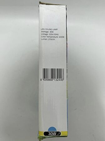 Global K2 KDL-323 Cob Ledli Kare Tavan Lambası 30W 6500K