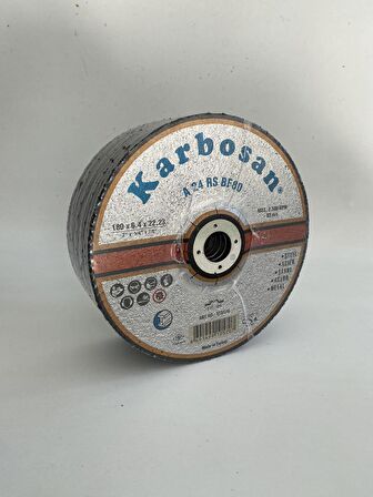 Karbosan Metal (Nk) Taşlama Taşı 180x6.4x22.23 mm (10lu Paket)