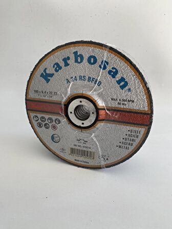 Karbosan Metal (Nk) Taşlama Taşı 180x6.4x22.23 mm (10lu Paket)