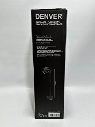 Dyberg Larsen Denver 7091 Modern Zemin Lambası 