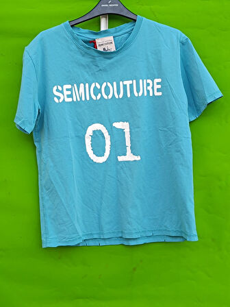 Semicouture 01 Kısa Kollu Tişört 