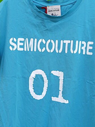 Semicouture 01 Kısa Kollu Tişört 