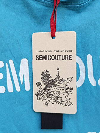 Semicouture 01 Kısa Kollu Tişört 