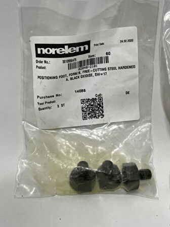 Norelem 02040-2101 Konum Ayakları 26 Adet