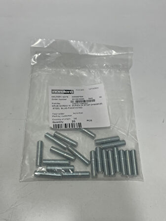 Norelem 07670-1080201 Ayar Vidası 20 Adet