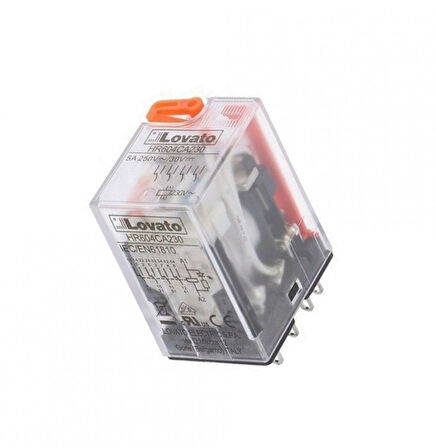 Lovato HR604CA230 4 Kutuplu 5A Röle