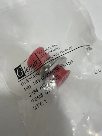 Glenair 183-002ME08-11-1N1 SuperNine MT Fiber Optik Konnektör