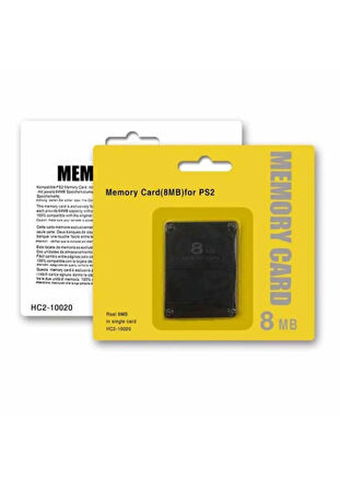 Playstation 2 Uyumlu Memory Hafıza Kartı 8Mb HC2-10020