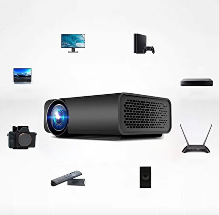 YG530 Wireless 1080P Mini Led Projeksiyon Cihazı