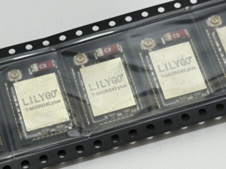 Lilygo T-Micro32 Plus ESP32 WiFi Bluetooth Geliştirme Modülü 8 Adet