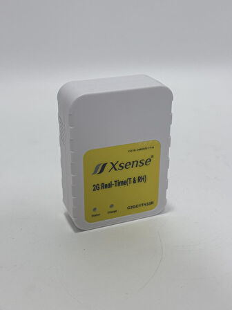 Xsense C2GC1TH33R Gerçek Zamanlı Gprs Sıcaklık Nem Veri Kaydedici