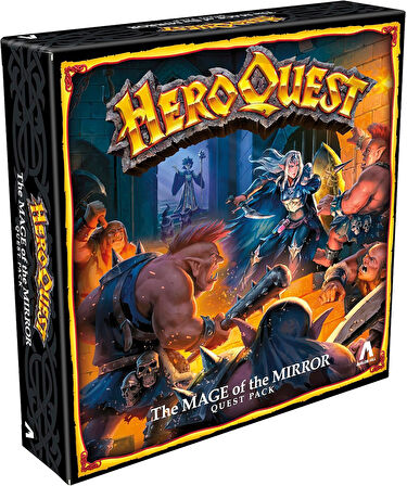 HeroQuest The Mage of the Mirror Quest Pack (İngilizce Versiyon)