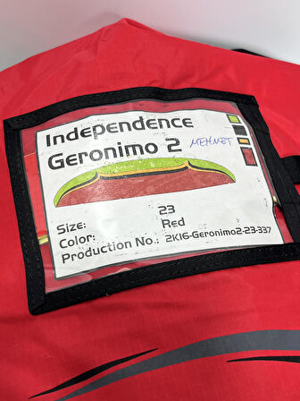 Independence Geronimo 2 Yamaç Paraşütü Red