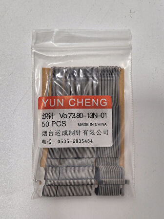 Yun Cheng Vo 73.80-13N-01 Eldiven Örgü Makinesi Örgü İğnesi 50 Adet