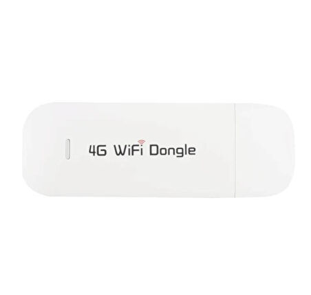 Taşınabilir 4G LTE Usb Mobil Modem 150Mbps Beyaz