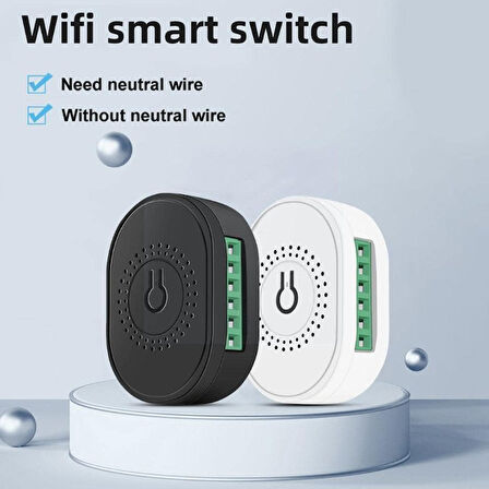 ZigBee Tuya 2 Yollu Mini Akıllı Anahtar 16A TMZ02